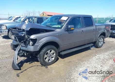 2014 Ford F-150 Fx4 из США, поврежденный, VIN 1FTFW1EF4EKF34433